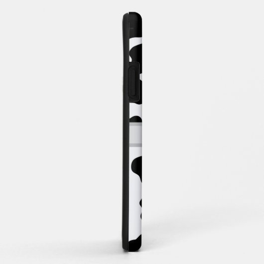 Erstmalige Monogramm-Personalisierte Kuh-Druck Case-Mate iPhone Hülle (Hinten/Rechts)