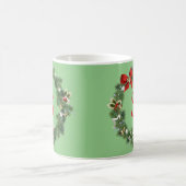 Erstmalige Monogramm Weihnachtskraut Tasse Geschen (Mittel)