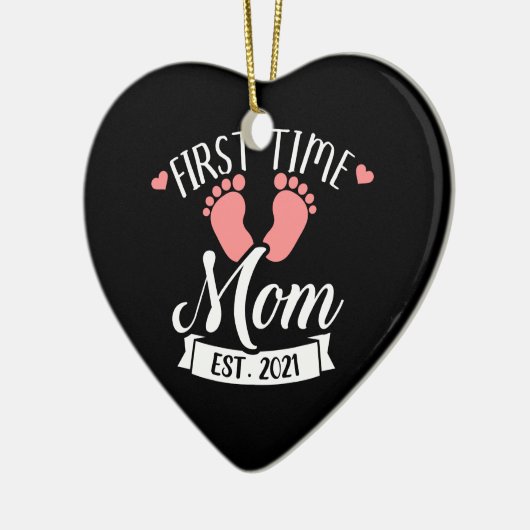 Erstmalige Mutter 2021 Keramik Ornament (Links)