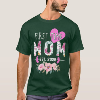Erstmalige Mutter 2025 Geschenke Neue Mama Mutti B T-Shirt