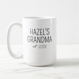 Erstmalige Oma-Tasse, neues Opma-Geschenk, erste G Kaffeetasse