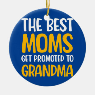 Erstmalige Oma wird Großmutter zum Muttertag Keramik Ornament