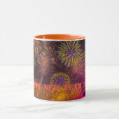 Erstmalige Rosa-Farbkaffee-Tasse 2024 Tasse (Zentrum)
