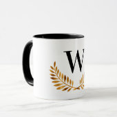 Erstmaliger Goldlaurel-Kranz Tasse (Vorderseite Links)