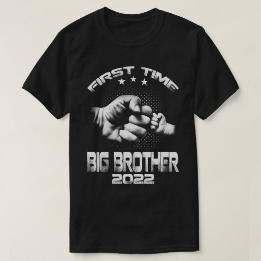 Erstmaliger Grossbrother Est 2022 Der sonnige Vate T-Shirt (Design vorne)