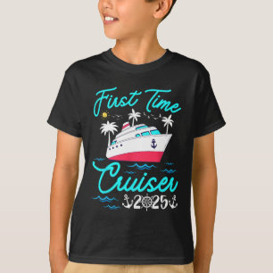 Erstmaliger Kreuzfahrer 2025 Kreuzfahrt Familienur T-Shirt