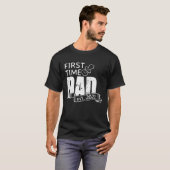 Erstmaliger Vater 2021 wird Vater Überraschungssch T-Shirt (Vorne ganz)
