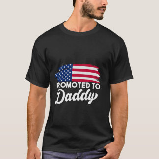 Erstmaliger Vater Polizeiamt Papa T-Shirt
