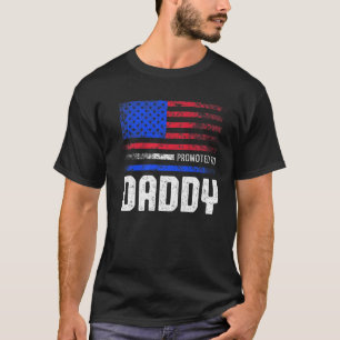 Erstmaliger Vater Polizeiamt Papa T-Shirt