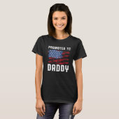 Erstmaliger Vater Polizeibeamter - Daddy _ T-Shirt (Vorne ganz)
