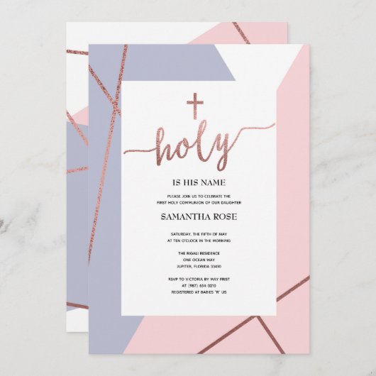 Erstmaliges EinladungMädchen der Heiligen Kommune, Einladung (Vorne/Hinten)