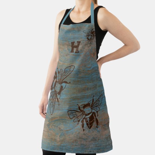 Erstmaliges gestörtes Holz der Imker Schürze (InSitu)