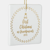 Erstmaliges Gold Foil Foto Keramikornament (Rechts)