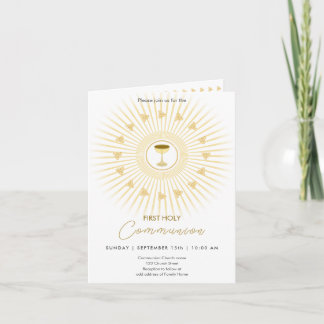 Erstmaliges kommunales Gold mit Chalice-Einladung Einladung
