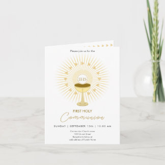 Erstmaliges kommunales Gold mit Chalice-Einladung Einladung