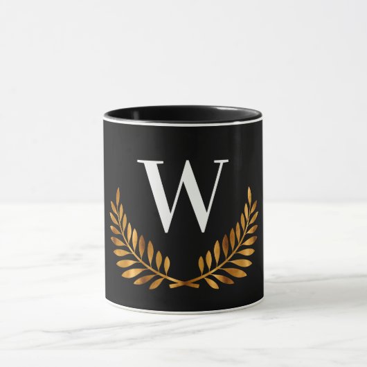 Erstmaliges Monogramm Tasse (Zentrum)