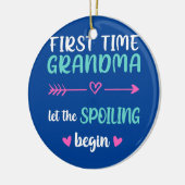 Erstmaliges Oma Ließ den verwöhnenden Anfang Neu 1 Keramik Ornament (Links)