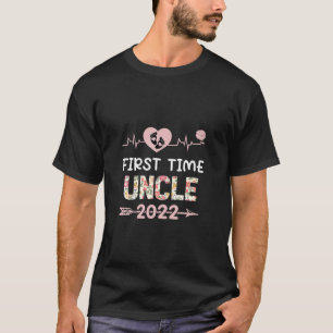Erstmals Onkel 2022 Funny New Dad zu UNO befördert T-Shirt