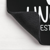 Erstmals Onkel Est. Vatertag 2025 Mousepad (Ecke)