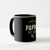Erstmals Pappa Est 2020 Daddy-Geschenk Tasse (Vorderseite Links)