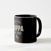Erstmals Pappa Est 2020 Daddy-Geschenk Tasse (VorderseiteRechts)
