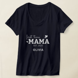 Erstmama erwartet Muttertagsgeschenk T-Shirt