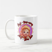 Erstmütter, erste Liebe - Mädchen Kaffeetasse (Links)