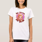 Erstmütter, erste Liebe - Mädchen T-Shirt (Vorderseite)