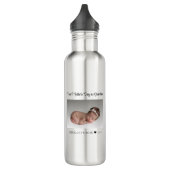 Erstmütter-Foto Edelstahlflasche (Links)