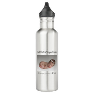Erstmütter-Foto Edelstahlflasche