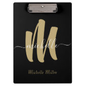 Erstname des Unternehmens Klemmbrett (Vorderseite)