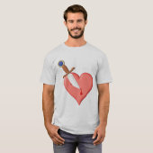 Erstochenes Herz T-Shirt (Vorne ganz)
