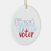 Erstwähler Keramik Ornament (Rechts)