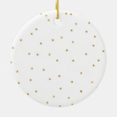 Erstweihnachtsmann und Keramik Couple Ornament (Hinten)