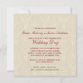 ERSUCHUNGEN: Schönheit SQ 1 Einladung (Rückseite)