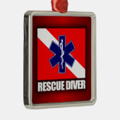 ERT Diver 2 Ornament Aus Metall (Rechts)