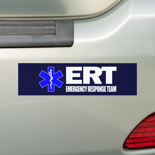 ERT - Notfallteam Autoaufkleber (Auf Auto)