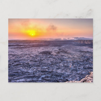 Erta Ale Volcano, Äthiopien Postcard Postkarte