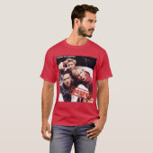 Ertappt für Fans Freund T-Shirt (Vorne ganz)