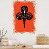 Erté - Aces Suite, Club Poster (Küche)