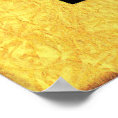 ERTE Aphrodite (künstlich verändert) Poster (Ecke)