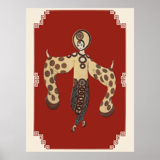 Erté - Asian Princess Suite, Bamboo Poster (Vorne)