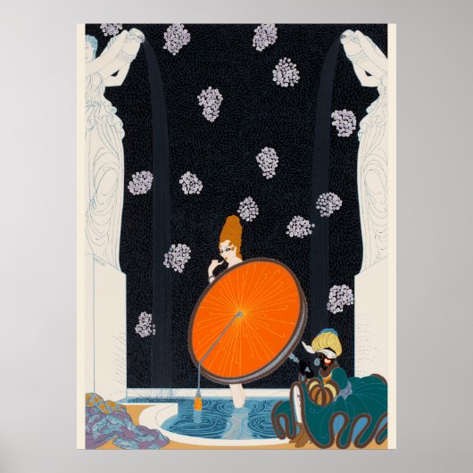 Erté - Bad des Marquise, 1980 Poster (Vorne)