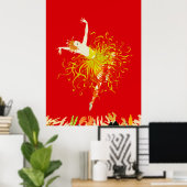 Erté - Beifall Poster (Heimbüro)