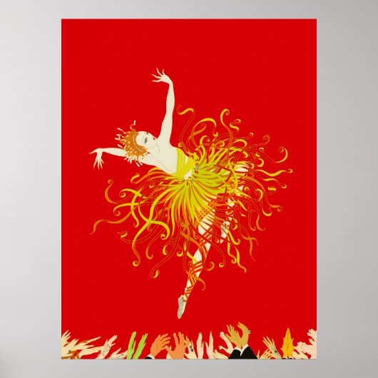 Erté - Beifall Poster (Vorne)