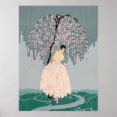 Erté - Blossom Umbrella Poster (Vorne)
