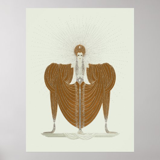 Erté - Celestial Virtues Suite, Radiance Poster (Vorne)