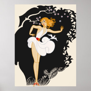 Erté - Charnos Poster