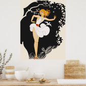 Erté - Charnos Poster (Küche)