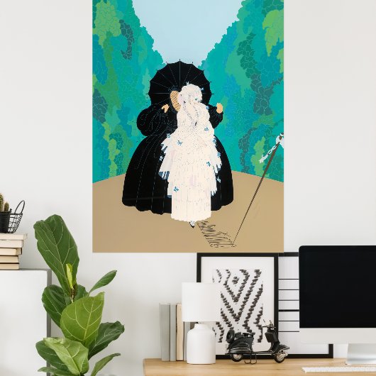 Erté - Debutante Poster (Heimbüro)